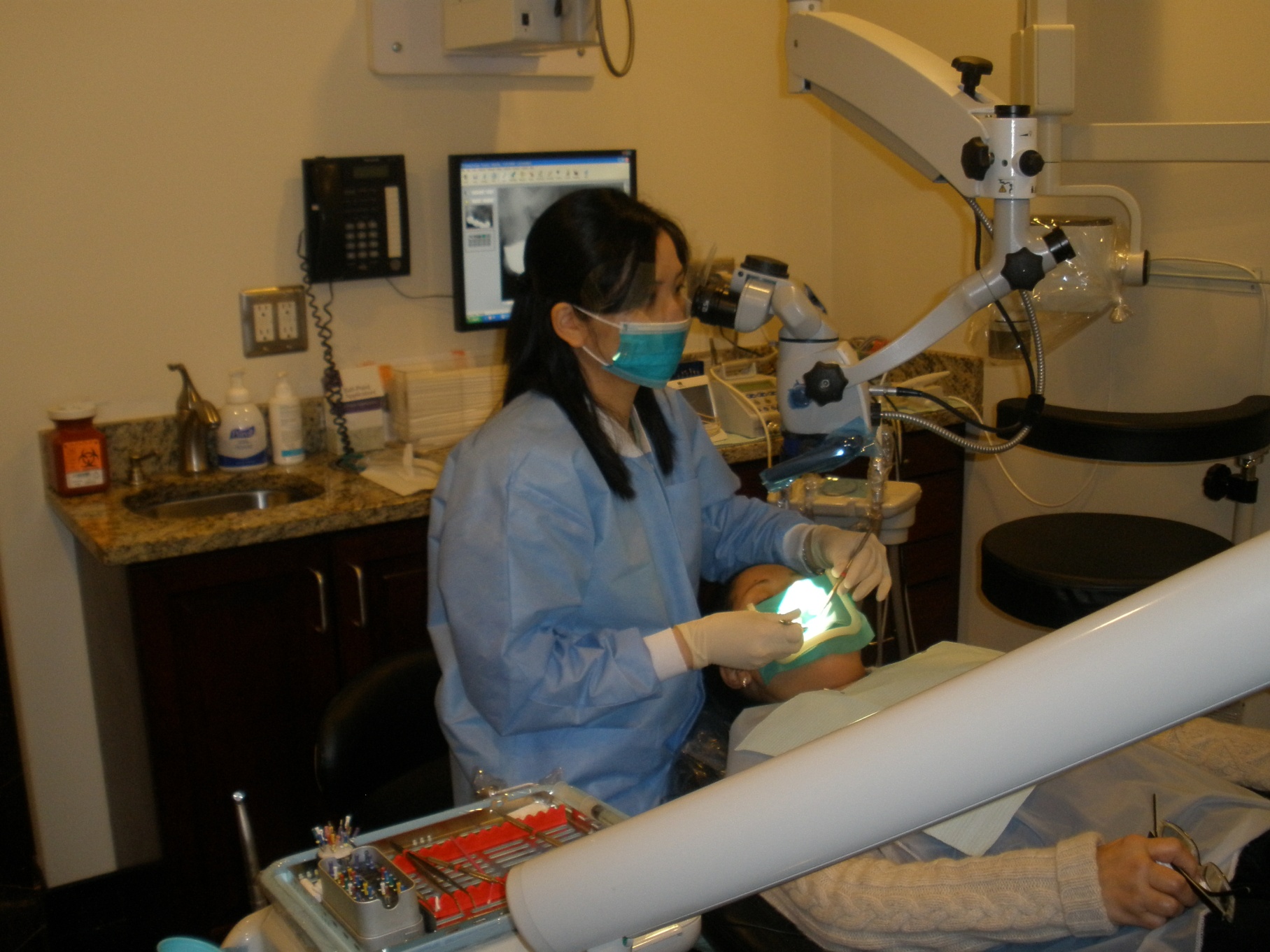 What happens during rootcanal treatment big apple endo